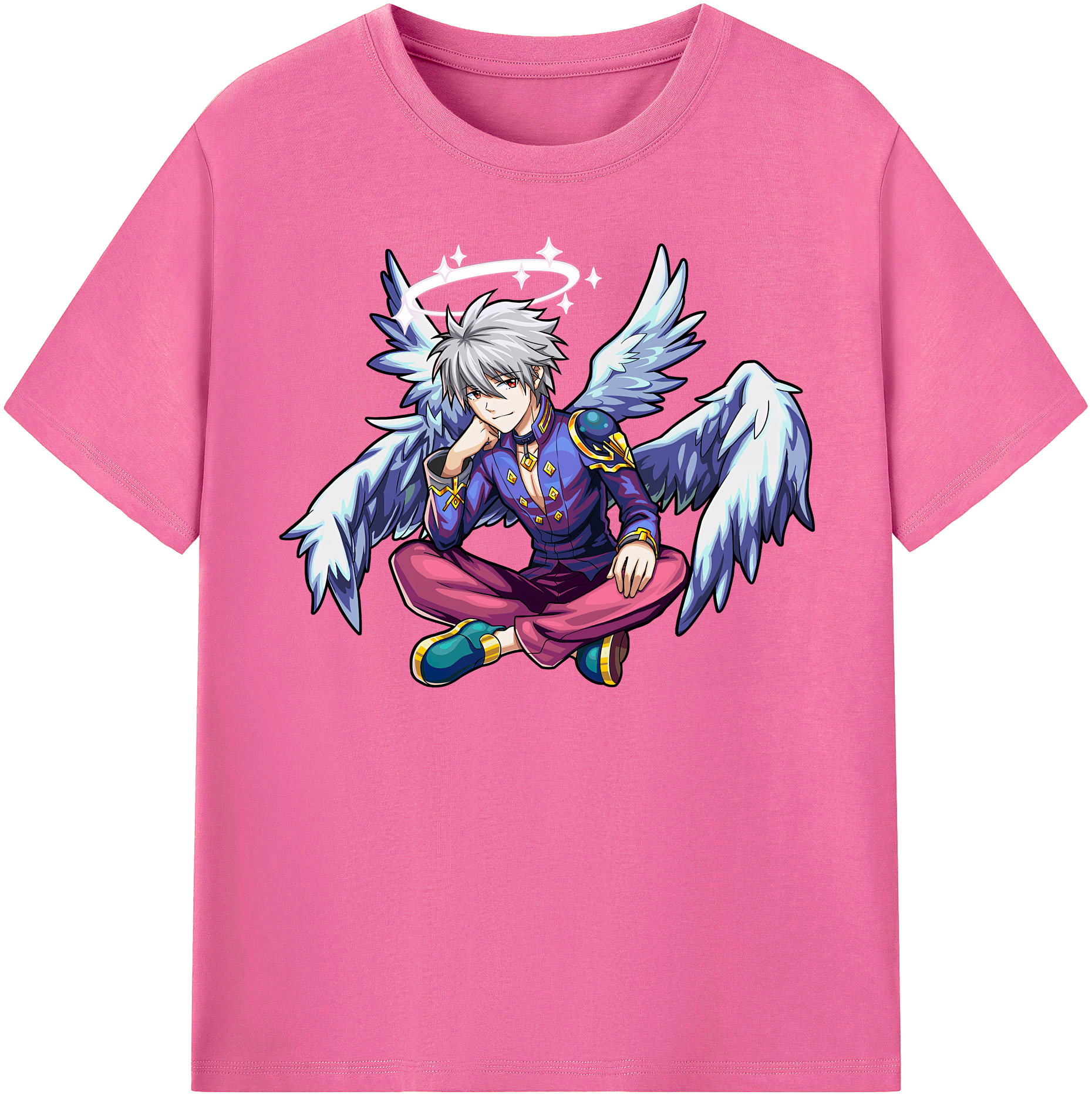 （画像用） EVA 新世紀エヴァンゲリオン レディースカジュアルプリントTシャツ（綿100％）